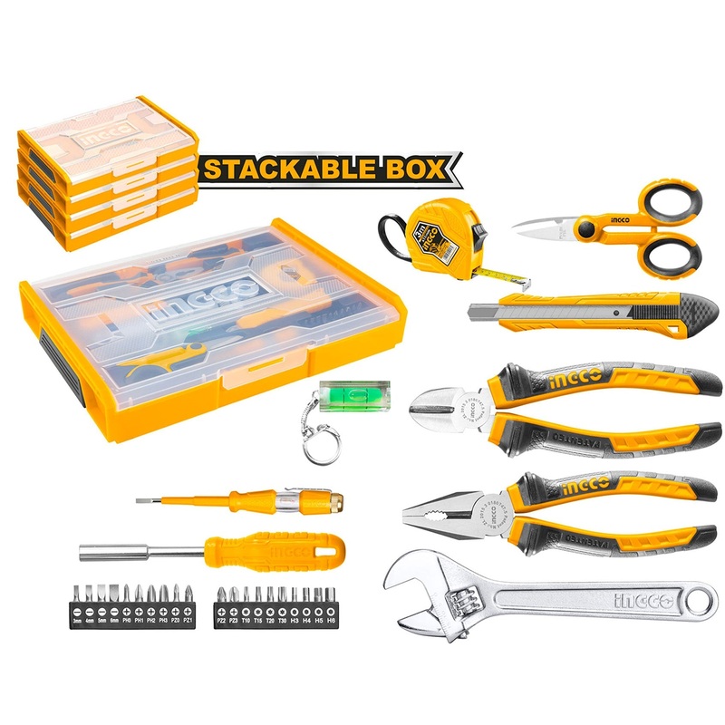 Ingco HKTV01H291 29pcs Household Hand Tools Set