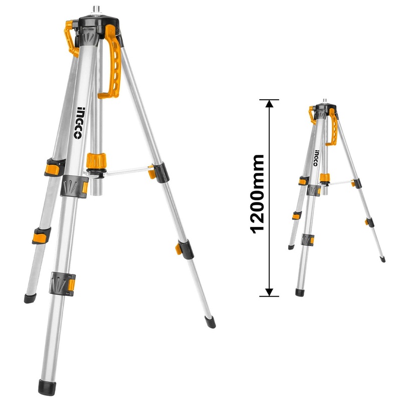 Ingco HLLT01152 Building Tripod 1/4" & 5/8" Thread