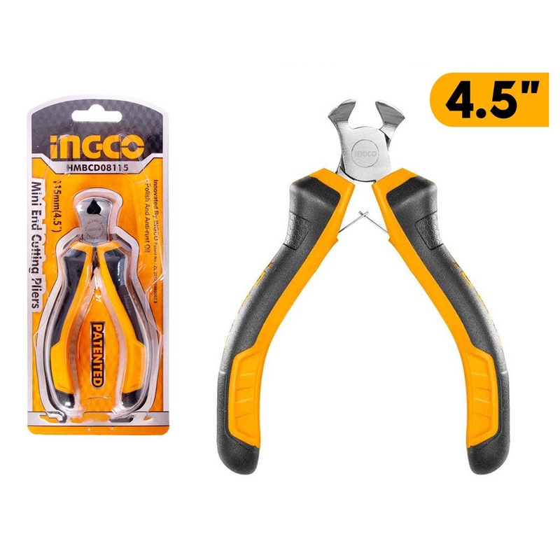 Ingco HMBCD08115 Mini End Cutting Pliers 4.5"