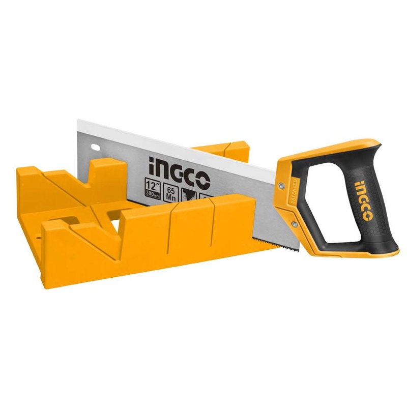 Ingco HMBS3008 Miter Box & Back Saw Set 12"