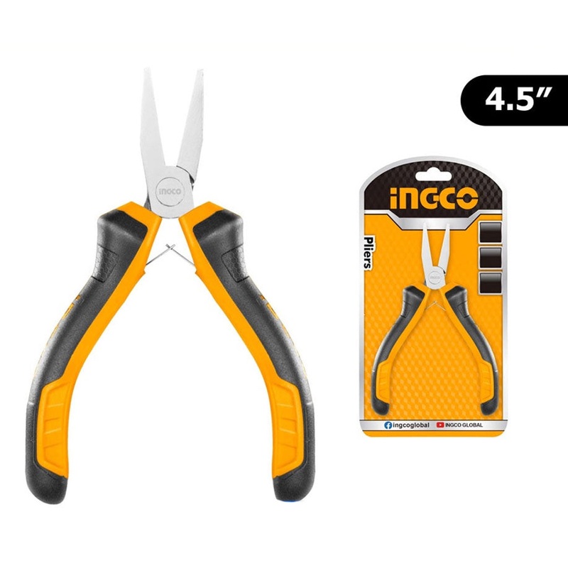 Ingco HMFNP08115 Mini Flat Nose Pliers 4.5"