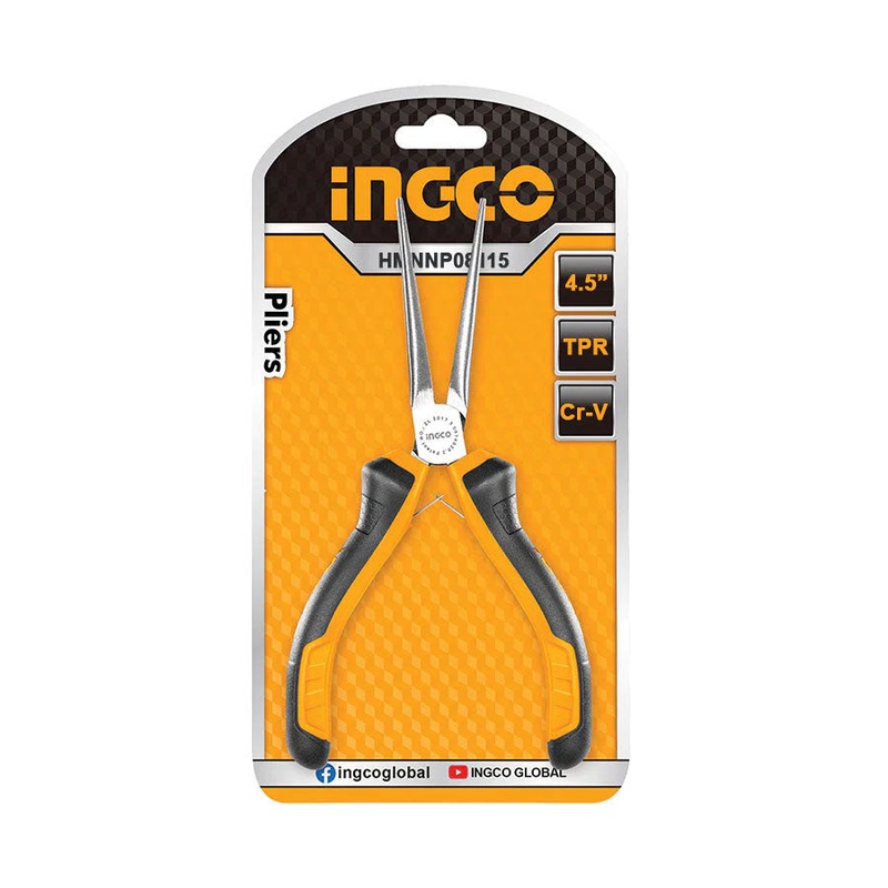 Ingco HMNNP08115 Mini Needle Nose Pliers 4.5"