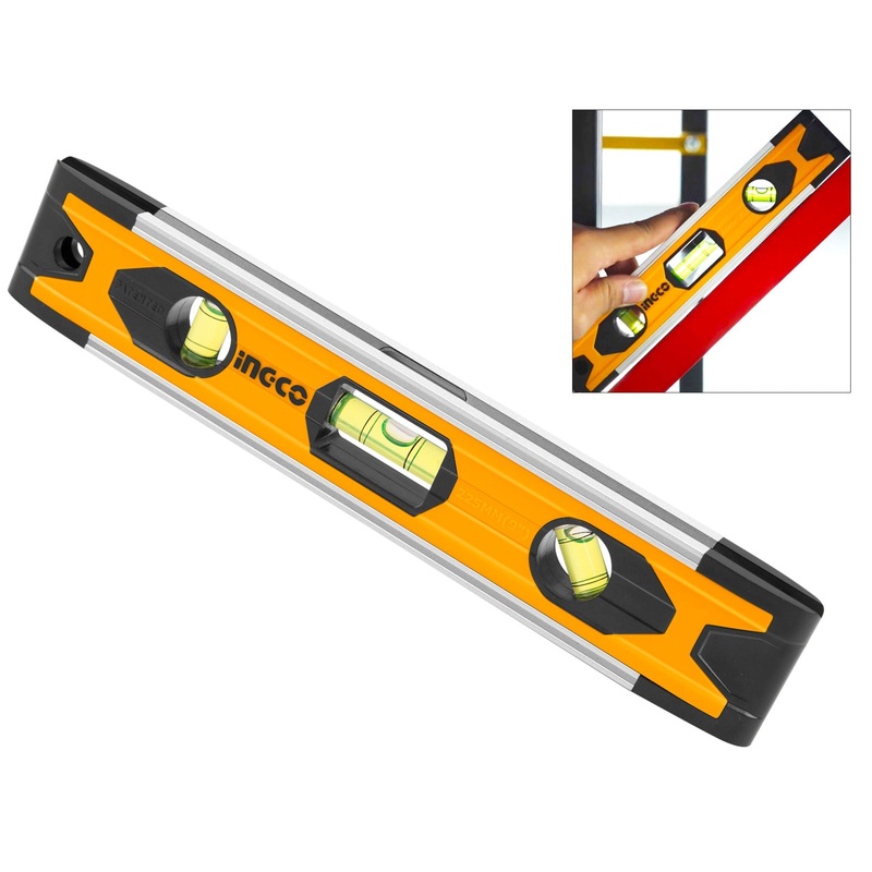 Ingco HMSL01030 Magnetic Mini Spirit Level 9"