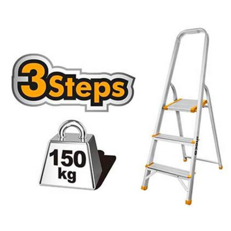 Ingco Household Aluminum A-Type Ladder