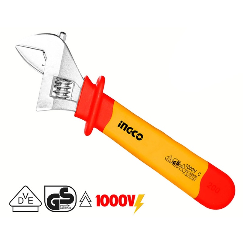 Ingco Insulated Adjustable Wrench (1000V)