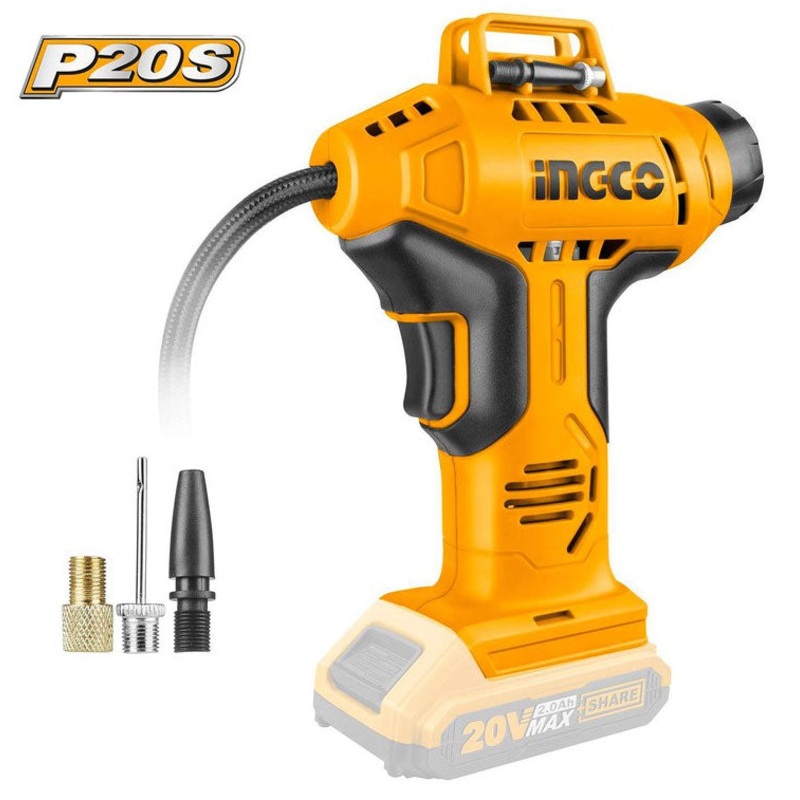 Ingco CACLI2001 20V Cordless Li-Ion Auto Air Compressor 20V