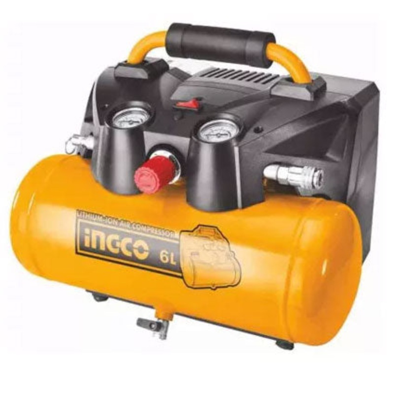 Ingco CACLI2003 20V Cordless Li-Ion Air Compressor 40V 6L