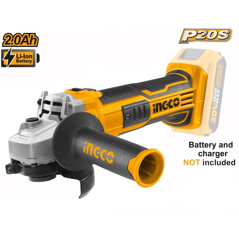 Ingco CAGLI1001 20V Cordless Li-Ion Grinder 20V