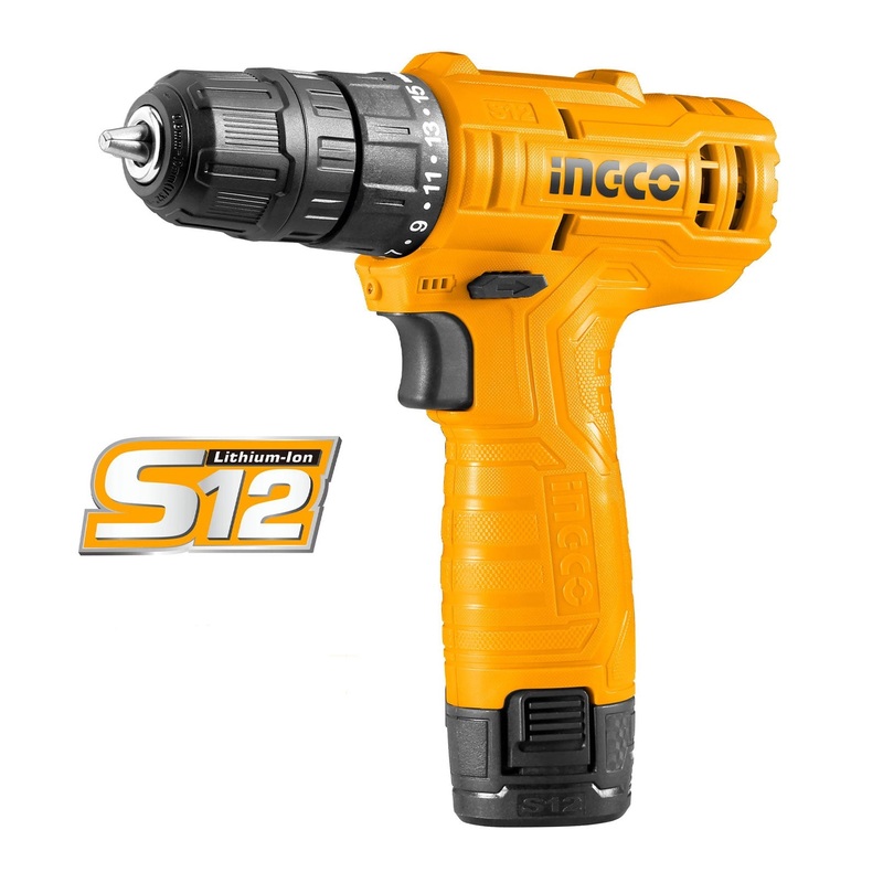 Ingco CDLI12415 20V Cordless Li-Ion Cordless Drill 12V SP