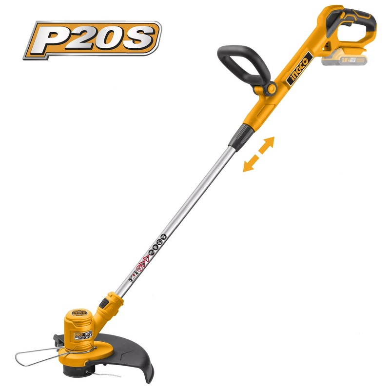 Ingco CGTLI2001 20V Cordless Li-Ion Grass Trimmer 20V