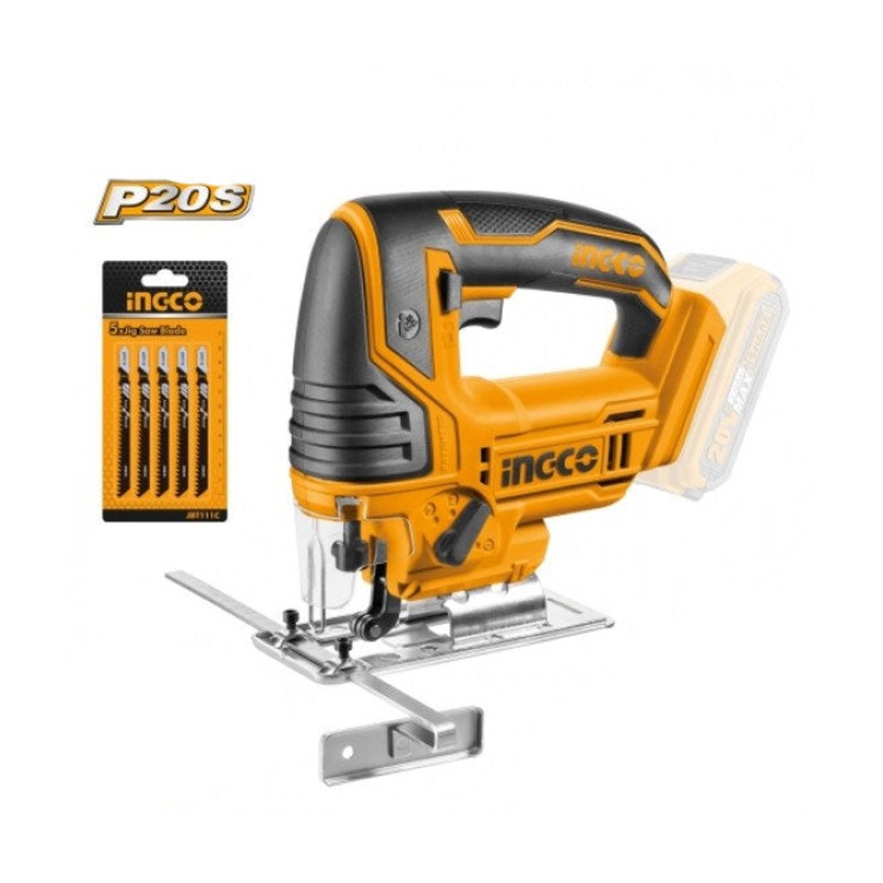 Ingco CJSLI8501 20V Cordless Li-Ion Jigsaw 20V
