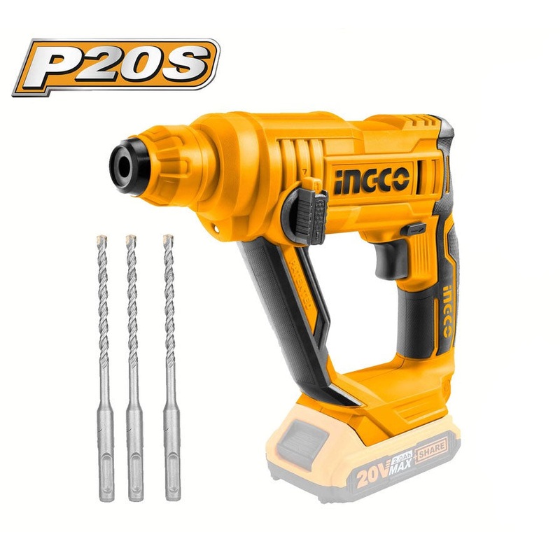 Ingco CRHLI1601 20V Cordless Li-Ion Rotary Hammer 20V