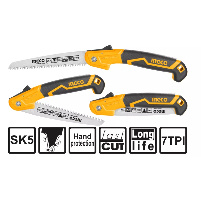 Ingco HFSW18028C Folding Saw 7"
