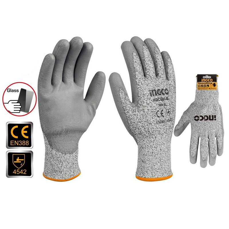 Ingco HGCG01-XL Cut Resistance Gloves