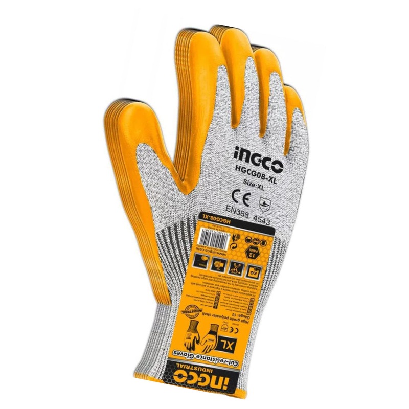 Ingco HGCG08-XL Cut Resistance Gloves
