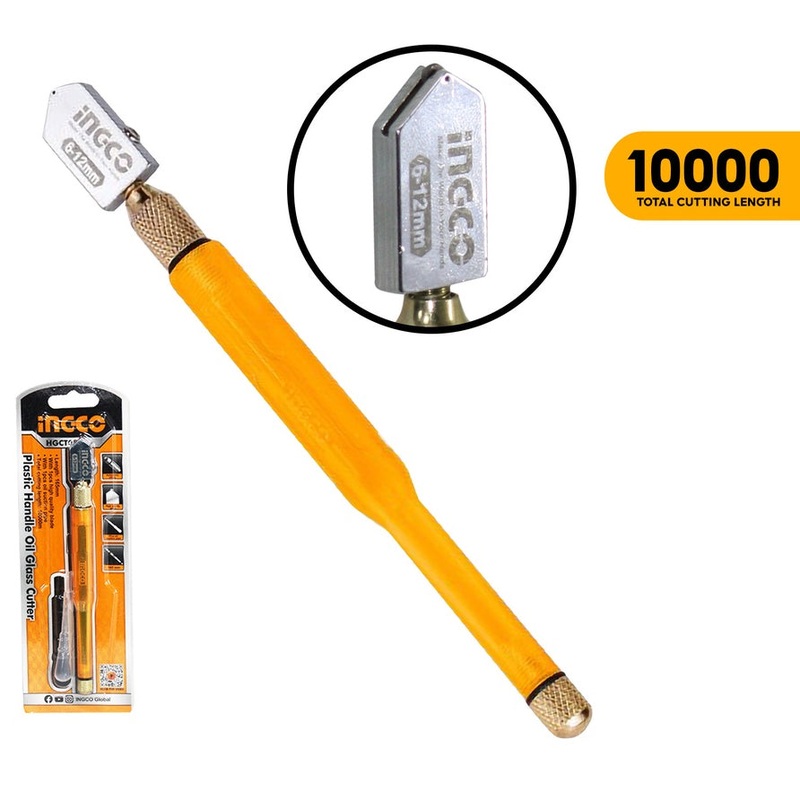 Ingco HGCT05 Plastic Handle Oil Glass Cutter