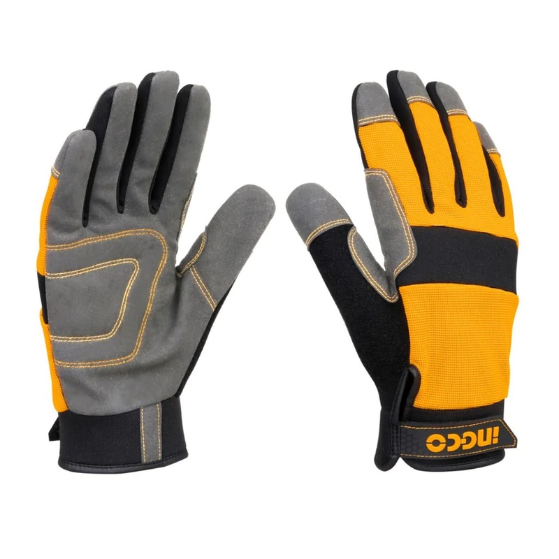 Ingco HGMG01-XL Microfiber Mechanical Gloves XL