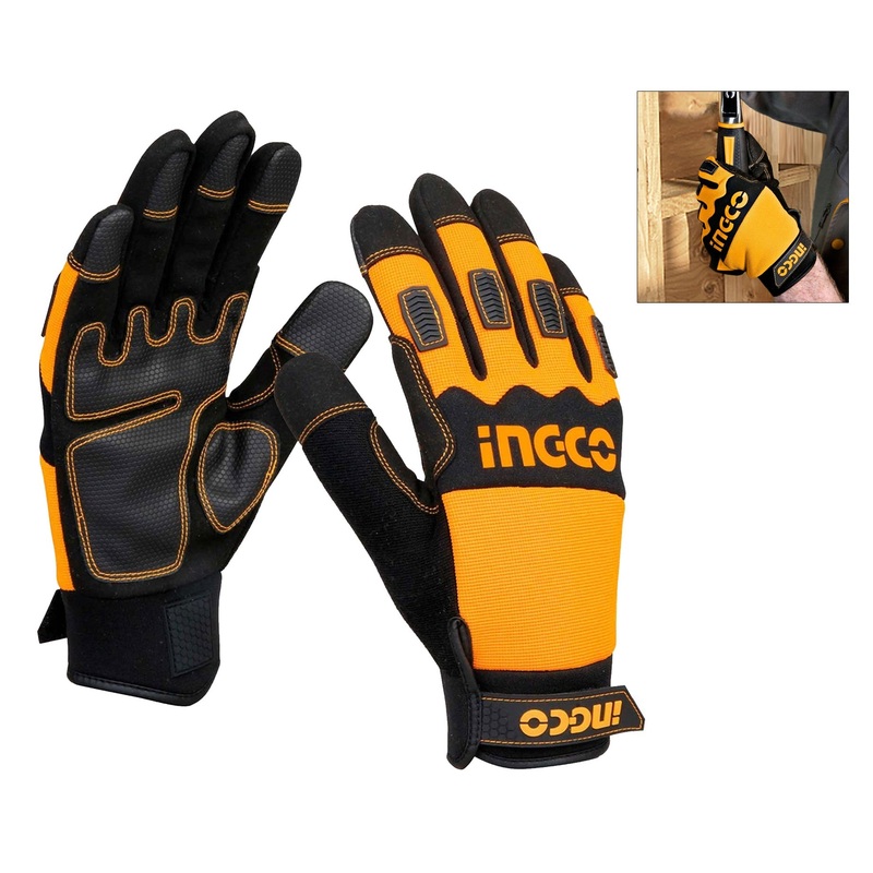 Ingco HGMG02-XL Microfiber Mechanical Gloves XL
