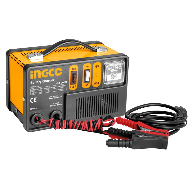 Ingco ING-CB1501 Car Battery Charger 6A