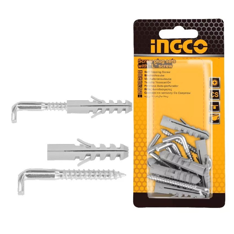 Ingco Screw Plug Set w/ L-Screw