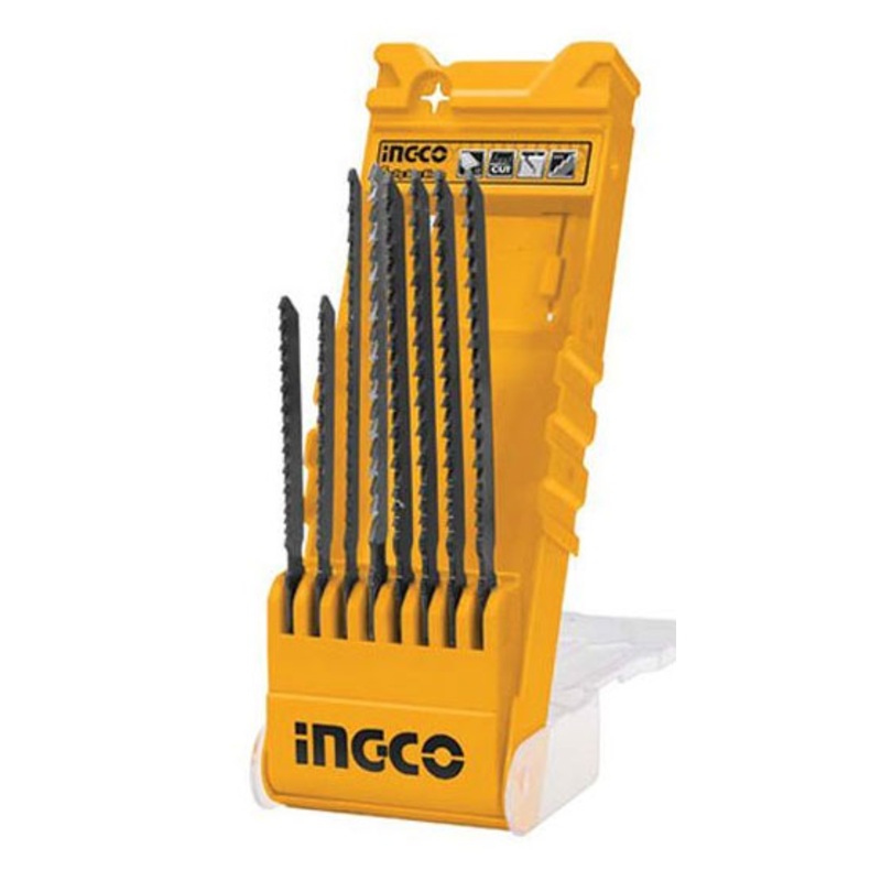 Ingco AKD8088 8pcs Jig Saw Blade Set