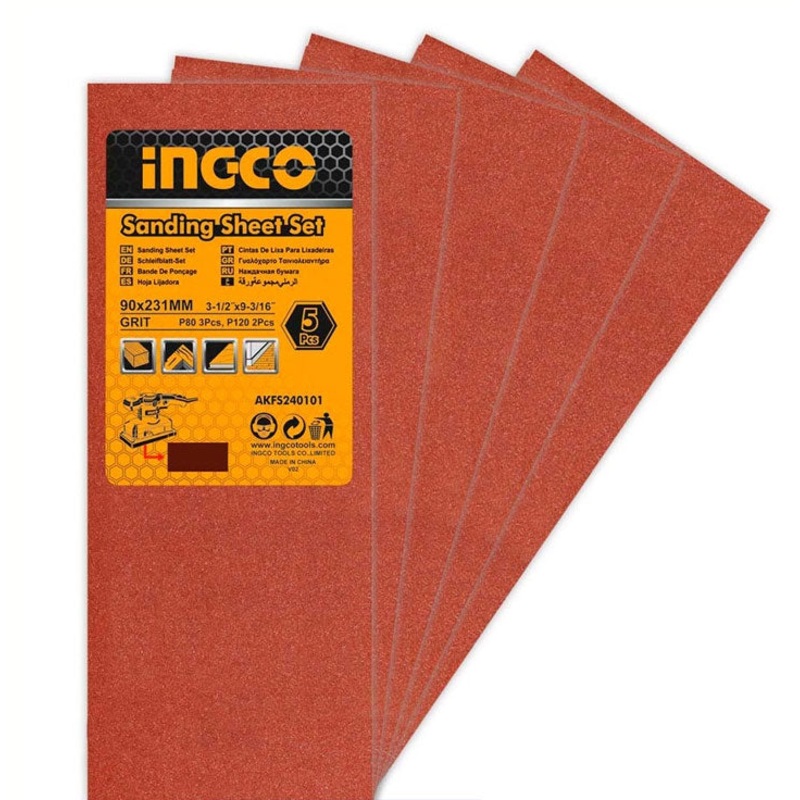 Ingco AKFS240101-1 Sanding Sheet Set for FS3208