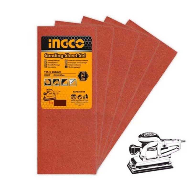 Ingco AKFS264115 Sanding Sheet Set for FS35028