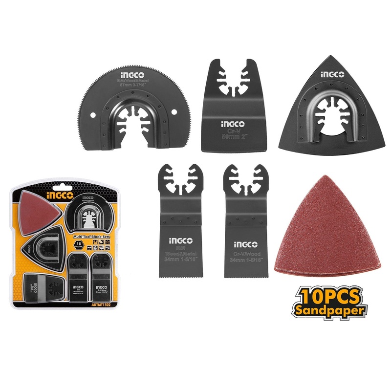 Ingco AKTMT1502 Multi-Tool Blade Set 15pcs/Set