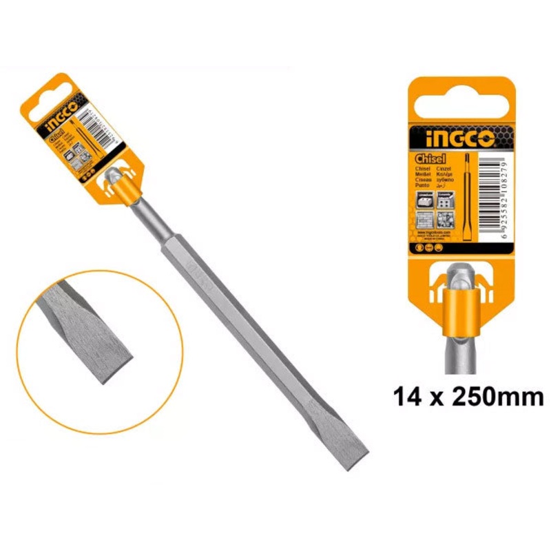 Ingco DBC0122501 SDS PLUS Flat Chisel 14X250mm