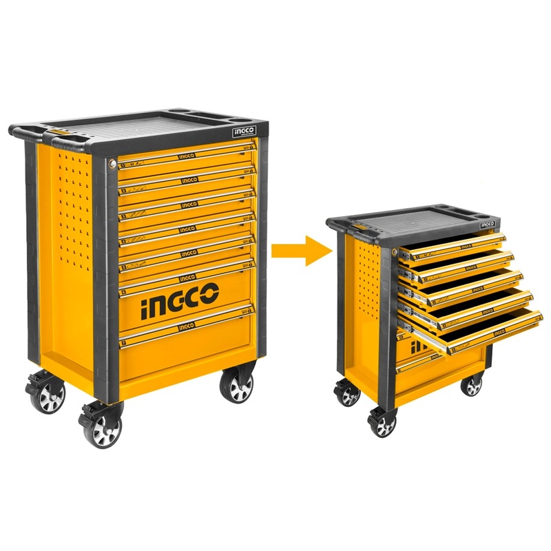 Ingco HDTC01072 Roller Tool Cabinet with 7pcs Drawers