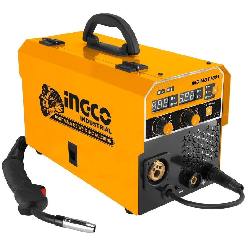 Ingco ING-MGT1601 Inverter MAG/MIG/MMA/TIG LIFT Welding Machine