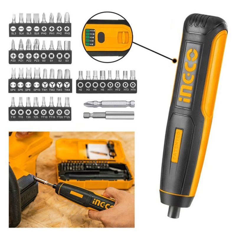 Ingco CSDLI0403 4V Cordless Screwdriver