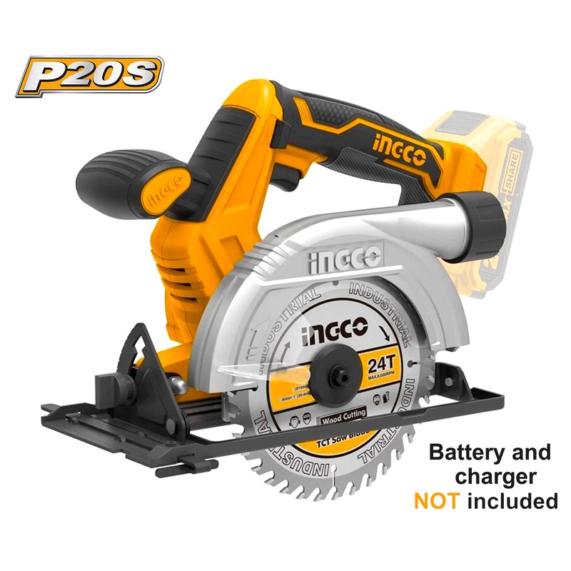 Ingco CSLI1401 20V Cordless Circular Saw 6" (Bare)