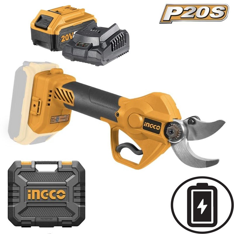 Ingco CSSLI203083 20V Li-Ion Gauge Straight Shear
