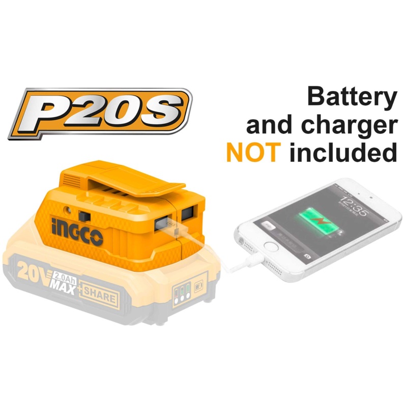 Ingco CUCLI2001 12V USB-A Charger