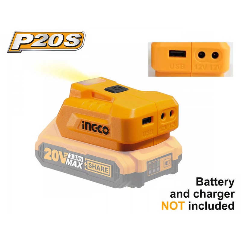Ingco CUCLI2022 20V USB-A Charger