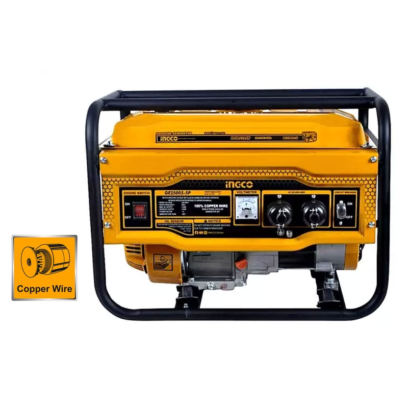 Ingco GE25005-5P Gasoline Generator 2.5KVA