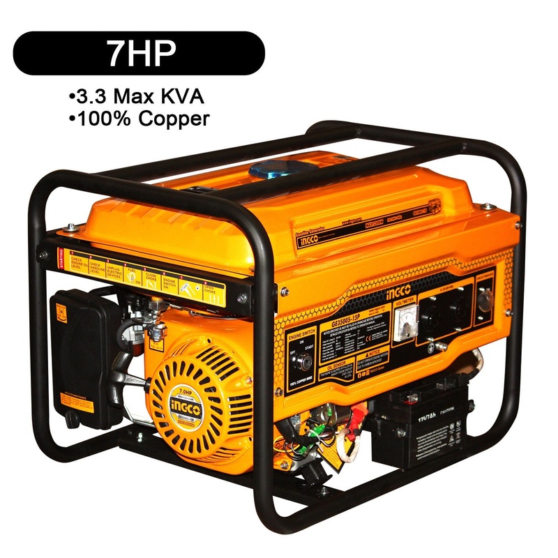 Ingco GE35005-15P Gasoline Generator 3.5KVA (Electric Start)