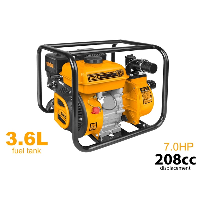Ingco GWP202 Gasoline Water Pump 2"