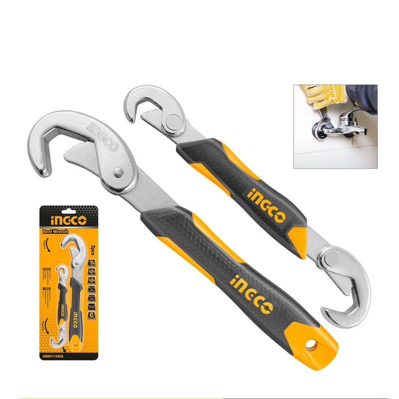 Ingco HBWS110808 Bent Wrench