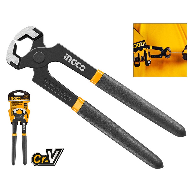 Ingco HCPP02200 Carpenter's Pliers 8"