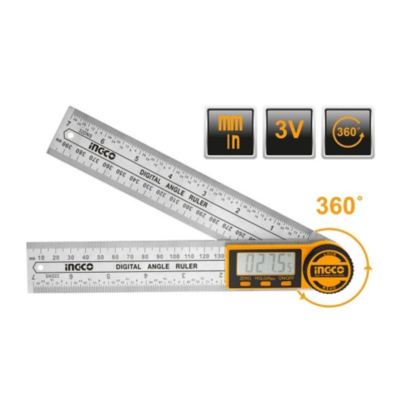 Ingco HDAR20701 Digital Angle Ruler