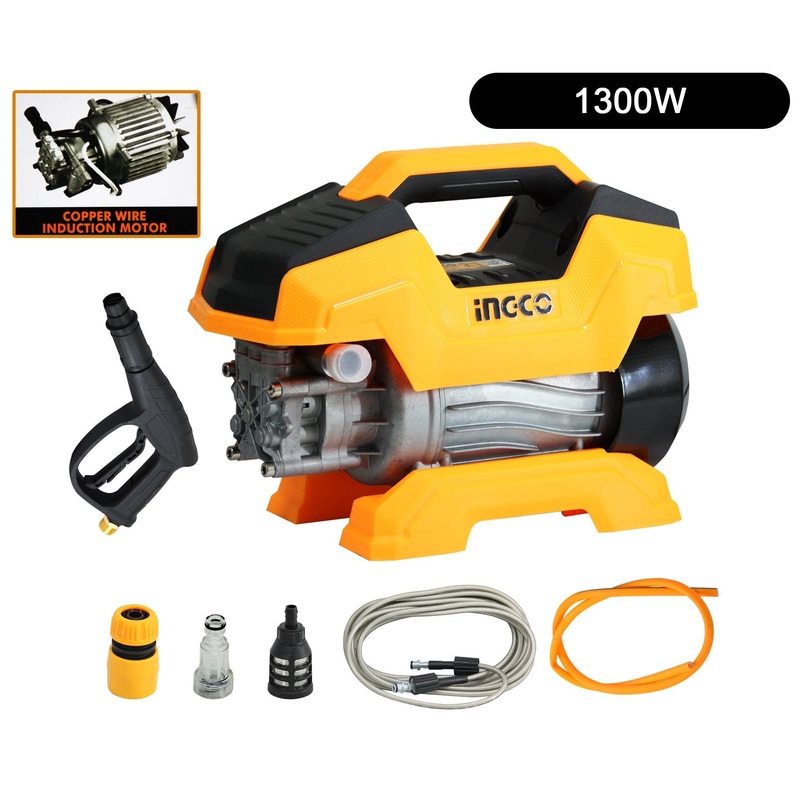 Ingco HPWR13018P High Pressure Washer 1300W