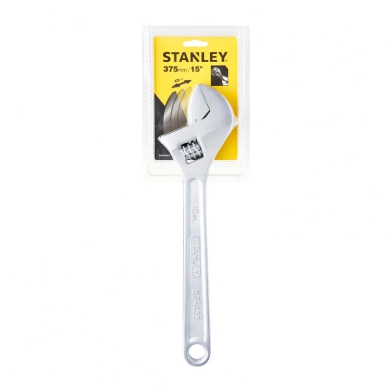 Stanley Adjustable Wrench (Satin Finish)