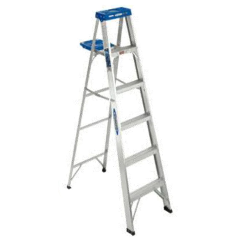 Werner Aluminum A-type Step Ladder
