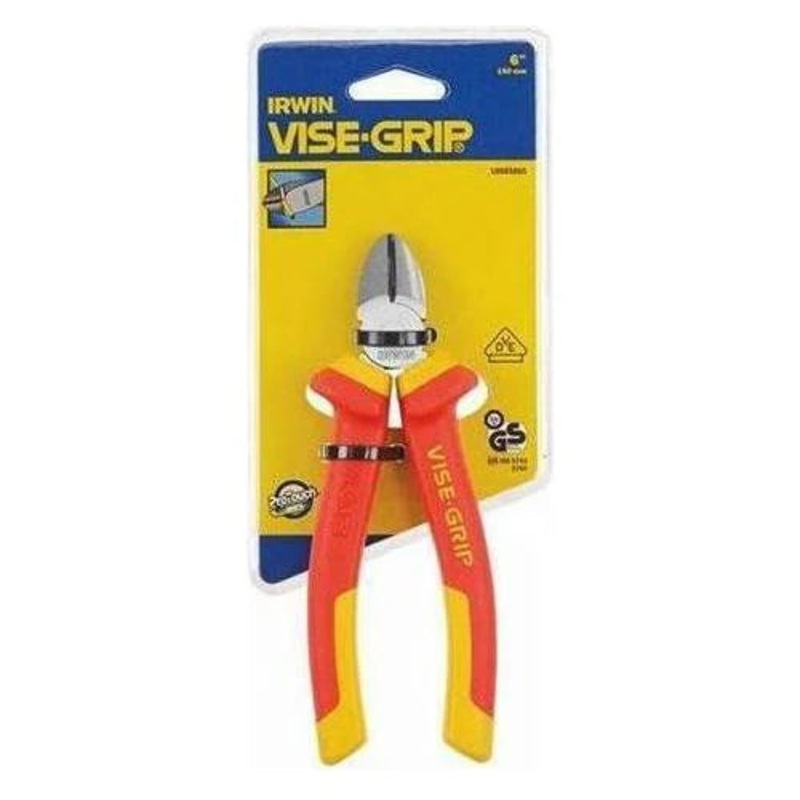 Irwin VDE Insulated Diagonal Cutting Plier / Side Cutter