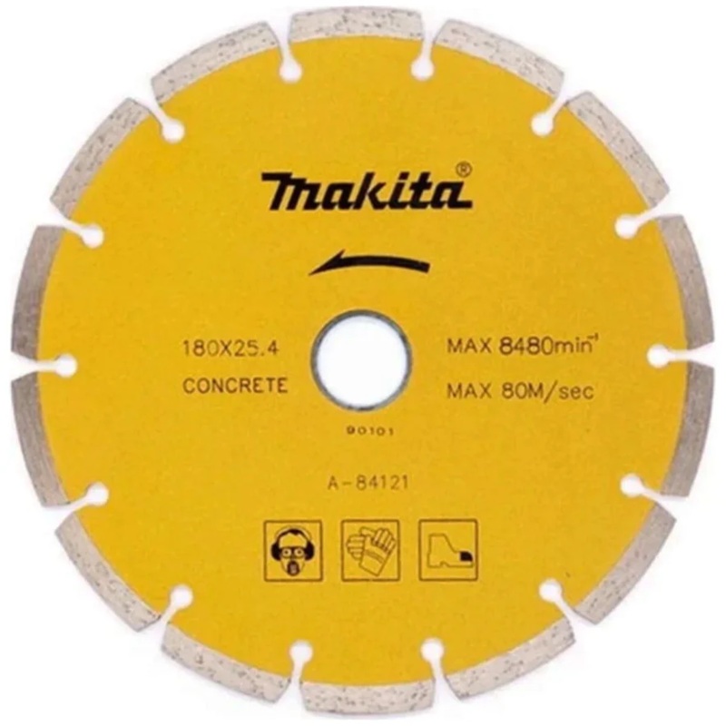 Makita A-84121 Diamond Cut Off Wheel 7" Segmented (Dry)