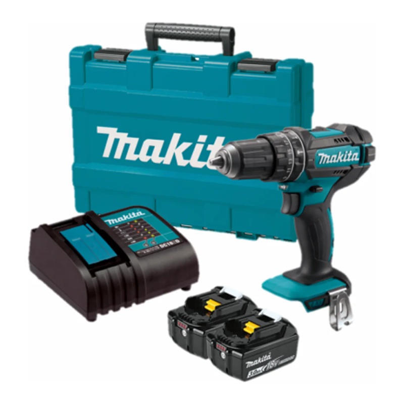 Makita DHP482SFX7 18V Li-Ion Cordless Hammer Driver Drill