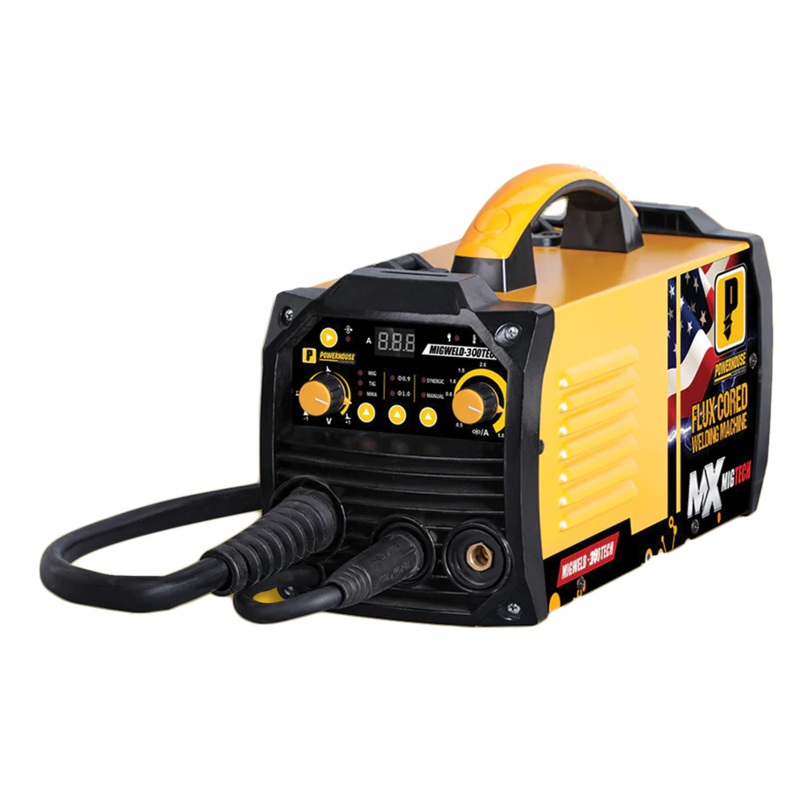 Powerhouse MIGWELD-300TECH Flux Cored DC Inverter Welding Machine (Fluxcored) MIGWELD 300