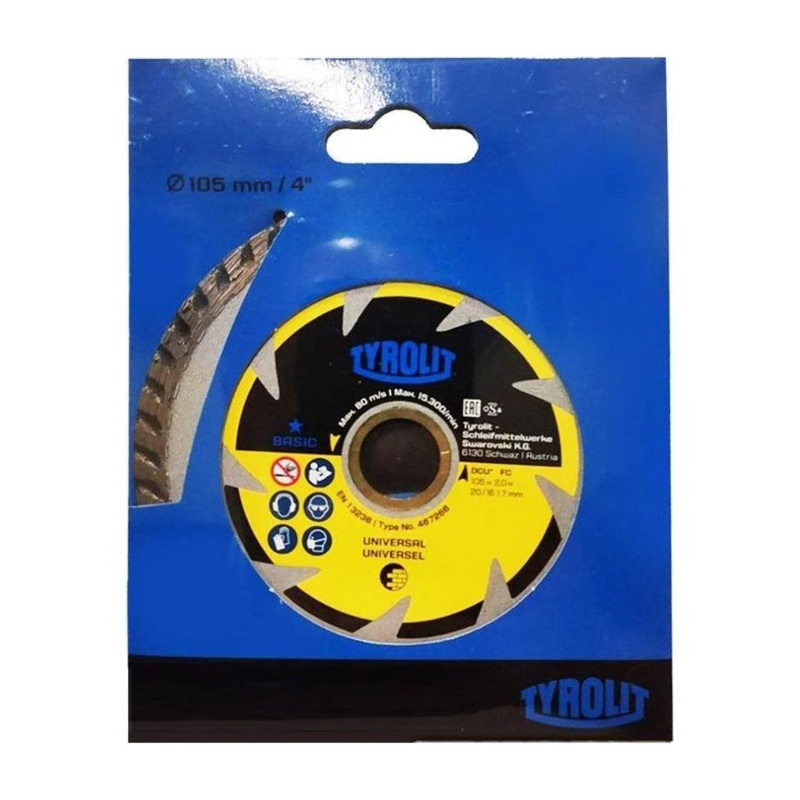 Tyrolit Diamond Cut Off Wheel [Basic]
